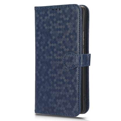 Drop-proof Case for ZTE Axon 40 Lite , Dot Imprinted PU Leather Wallet Stand Phone Cover