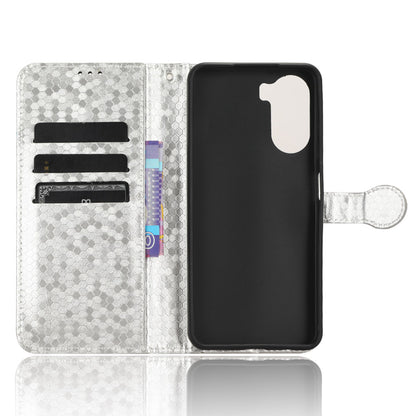 Drop-proof Case for ZTE Axon 40 Lite , Dot Imprinted PU Leather Wallet Stand Phone Cover