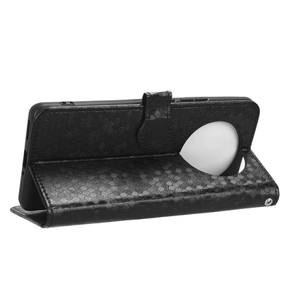 Anti-Scratch Phone Case for Realme 11 Pro+ 5G / 11 Pro 5G , Wallet Stand Dot Imprinted PU Leather Phone Cover