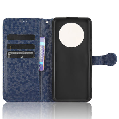 Anti-Scratch Phone Case for Realme 11 Pro+ 5G / 11 Pro 5G , Wallet Stand Dot Imprinted PU Leather Phone Cover