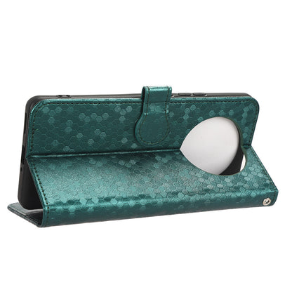 Anti-Scratch Phone Case for Realme 11 Pro+ 5G / 11 Pro 5G , Wallet Stand Dot Imprinted PU Leather Phone Cover