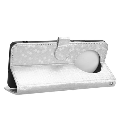 Anti-Scratch Phone Case for Realme 11 Pro+ 5G / 11 Pro 5G , Wallet Stand Dot Imprinted PU Leather Phone Cover