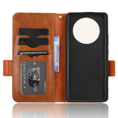 For Realme 11 Pro 5G / 11 Pro+ 5G Imprinted Triangle Phone Cover Stand Shell Dustproof PU Leather Wallet Case