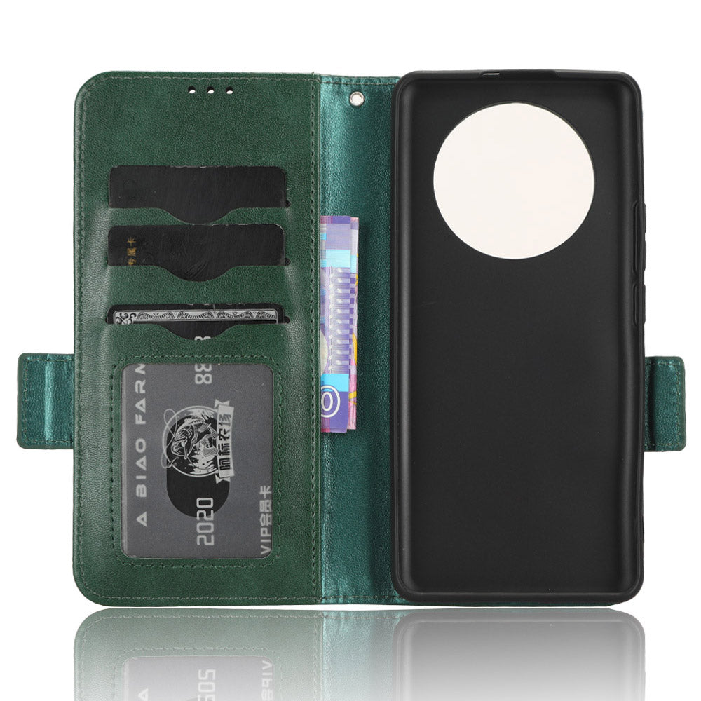 For Realme 11 Pro 5G / 11 Pro+ 5G Imprinted Triangle Phone Cover Stand Shell Dustproof PU Leather Wallet Case