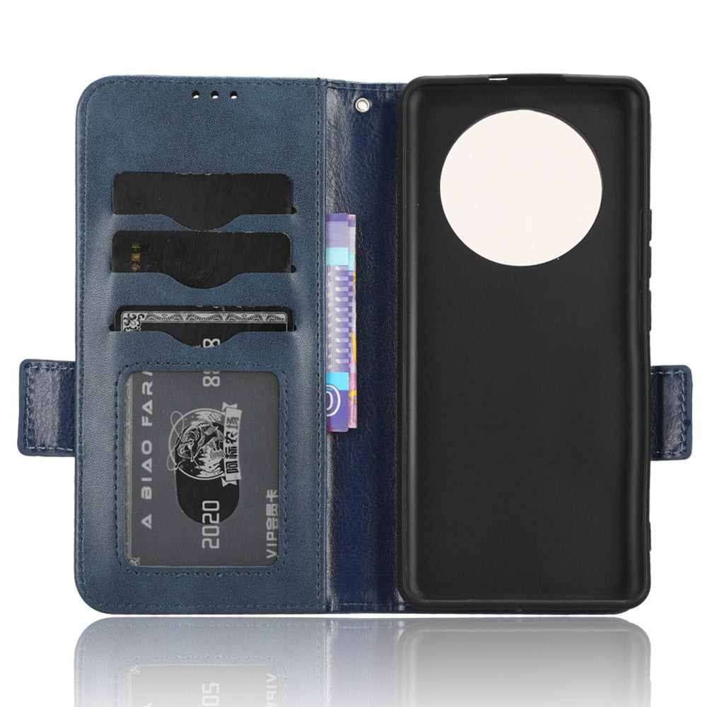 For Realme 11 Pro 5G / 11 Pro+ 5G Imprinted Triangle Phone Cover Stand Shell Dustproof PU Leather Wallet Case