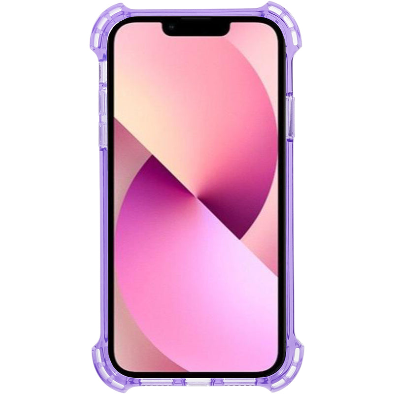 For iPhone 13 6.1 inch Four Corner Anti-drop Phone Case Thicken 2.5mm TPU Back Cover