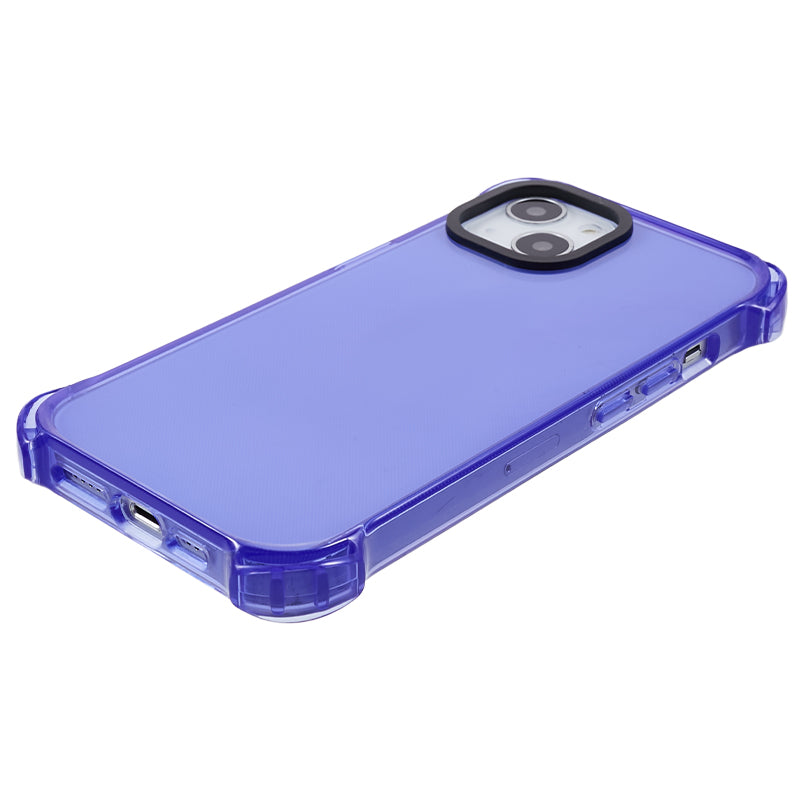 For iPhone 13 6.1 inch Four Corner Anti-drop Phone Case Thicken 2.5mm TPU Back Cover