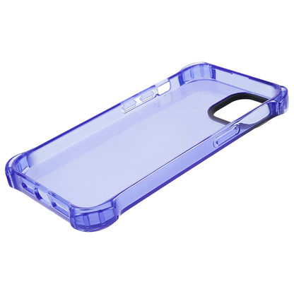 For iPhone 13 6.1 inch Four Corner Anti-drop Phone Case Thicken 2.5mm TPU Back Cover