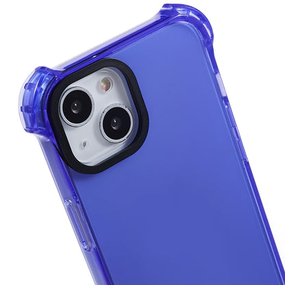 For iPhone 13 6.1 inch Four Corner Anti-drop Phone Case Thicken 2.5mm TPU Back Cover