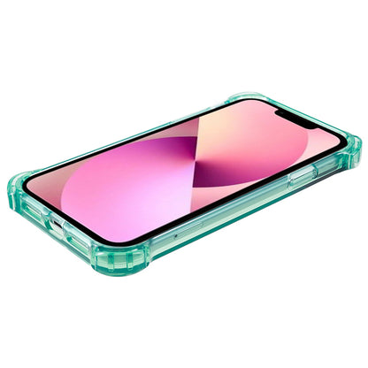 For iPhone 13 6.1 inch Four Corner Anti-drop Phone Case Thicken 2.5mm TPU Back Cover