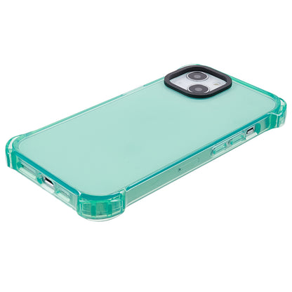 For iPhone 13 6.1 inch Four Corner Anti-drop Phone Case Thicken 2.5mm TPU Back Cover