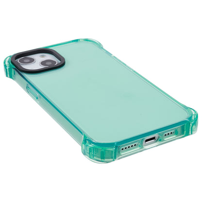 For iPhone 13 6.1 inch Four Corner Anti-drop Phone Case Thicken 2.5mm TPU Back Cover