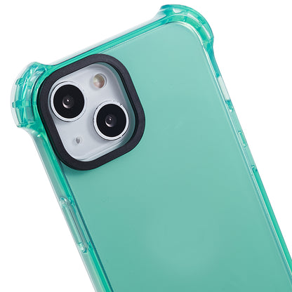 For iPhone 13 6.1 inch Four Corner Anti-drop Phone Case Thicken 2.5mm TPU Back Cover