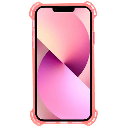 For iPhone 13 6.1 inch Four Corner Anti-drop Phone Case Thicken 2.5mm TPU Back Cover