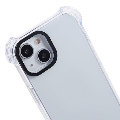 For iPhone 13 6.1 inch Four Corner Anti-drop Phone Case Thicken 2.5mm TPU Back Cover