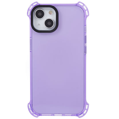 For iPhone 14 Four Corner Drop-proof Cover Thicken 2.5mm Soft TPU Phone Case