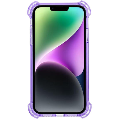 For iPhone 14 Four Corner Drop-proof Cover Thicken 2.5mm Soft TPU Phone Case