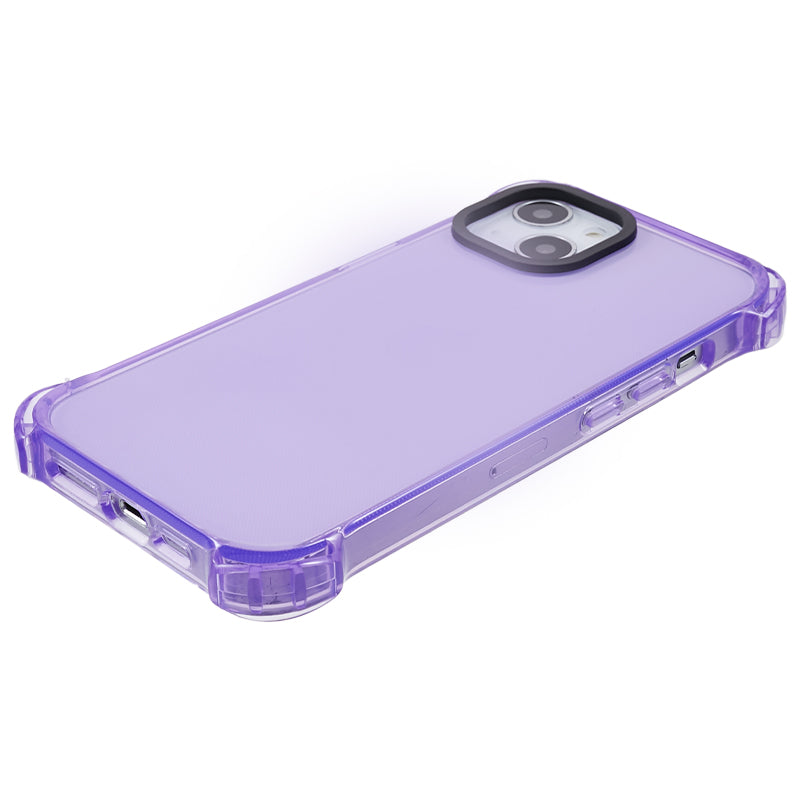 For iPhone 14 Four Corner Drop-proof Cover Thicken 2.5mm Soft TPU Phone Case