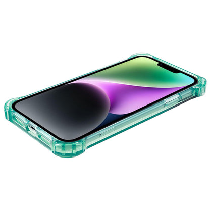 For iPhone 14 Four Corner Drop-proof Cover Thicken 2.5mm Soft TPU Phone Case