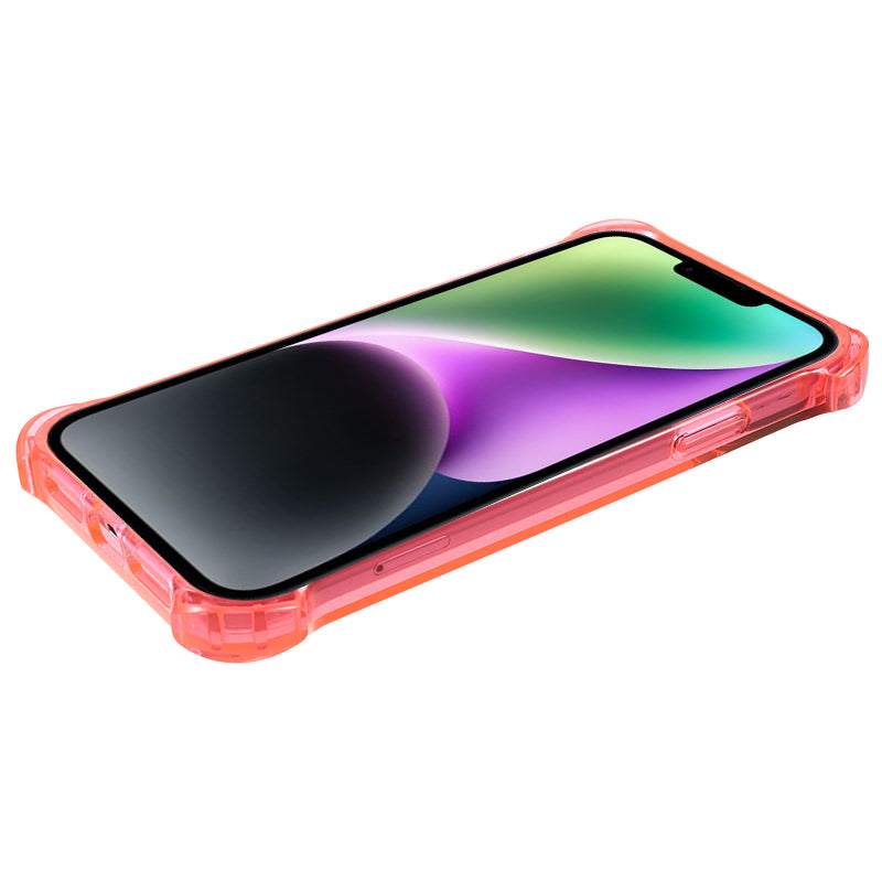 For iPhone 14 Four Corner Drop-proof Cover Thicken 2.5mm Soft TPU Phone Case