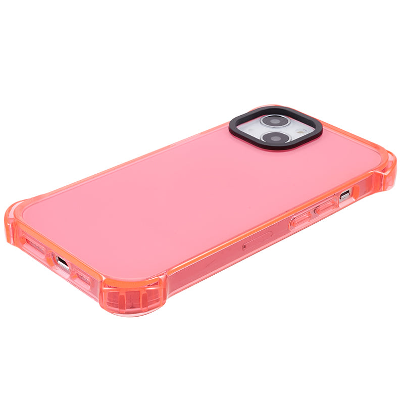 For iPhone 14 Four Corner Drop-proof Cover Thicken 2.5mm Soft TPU Phone Case