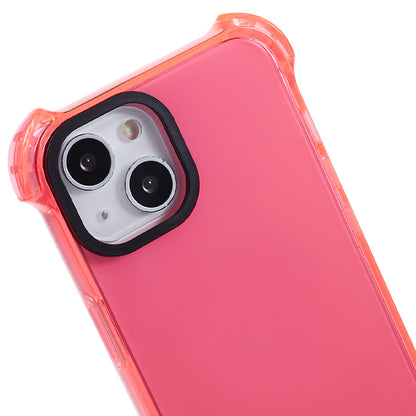 For iPhone 14 Four Corner Drop-proof Cover Thicken 2.5mm Soft TPU Phone Case