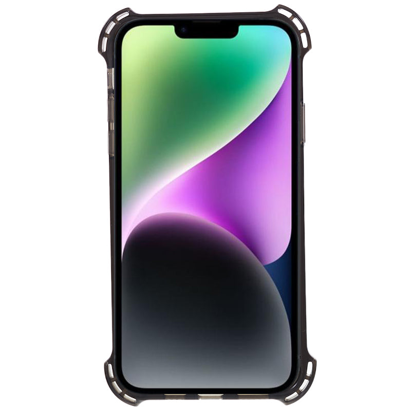 For iPhone 14 Four Corner Drop-proof Cover Thicken 2.5mm Soft TPU Phone Case