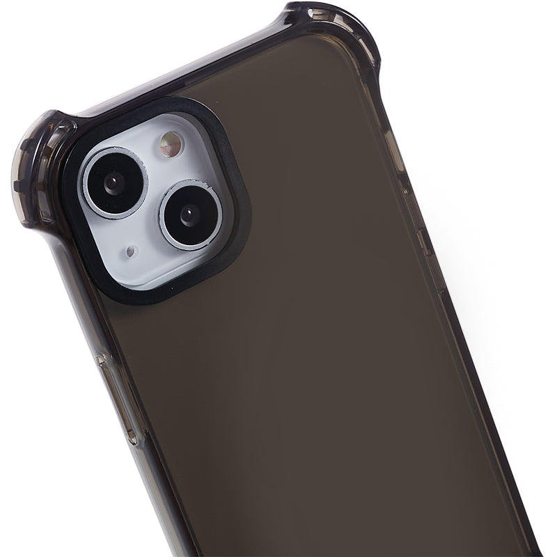 For iPhone 14 Four Corner Drop-proof Cover Thicken 2.5mm Soft TPU Phone Case