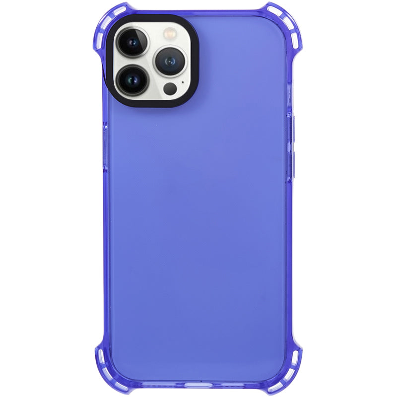 For iPhone 13 Pro Max 6.7 inch Shockproof TPU Case 2.5mm Four Corner Protection Anti-Drop Phone Shell