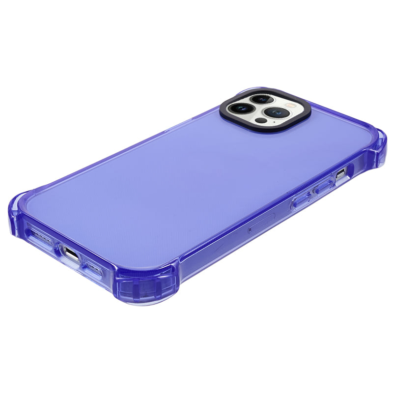 For iPhone 13 Pro Max 6.7 inch Shockproof TPU Case 2.5mm Four Corner Protection Anti-Drop Phone Shell