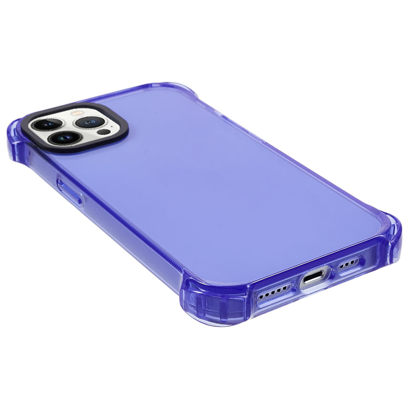 For iPhone 13 Pro Max 6.7 inch Shockproof TPU Case 2.5mm Four Corner Protection Anti-Drop Phone Shell