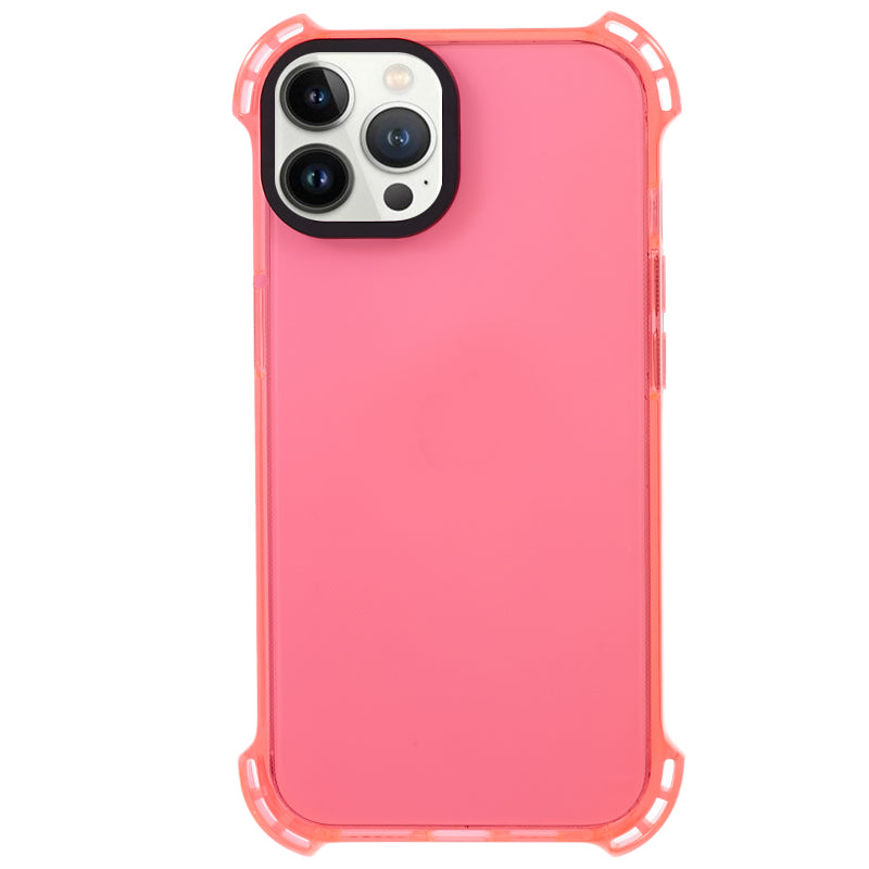 For iPhone 13 Pro Max 6.7 inch Shockproof TPU Case 2.5mm Four Corner Protection Anti-Drop Phone Shell
