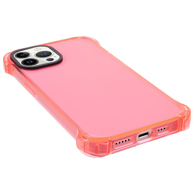 For iPhone 13 Pro Max 6.7 inch Shockproof TPU Case 2.5mm Four Corner Protection Anti-Drop Phone Shell