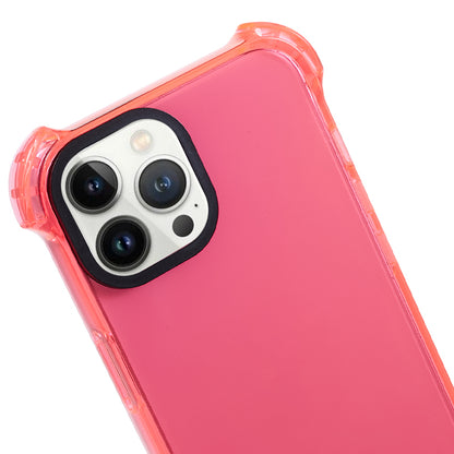 For iPhone 13 Pro Max 6.7 inch Shockproof TPU Case 2.5mm Four Corner Protection Anti-Drop Phone Shell