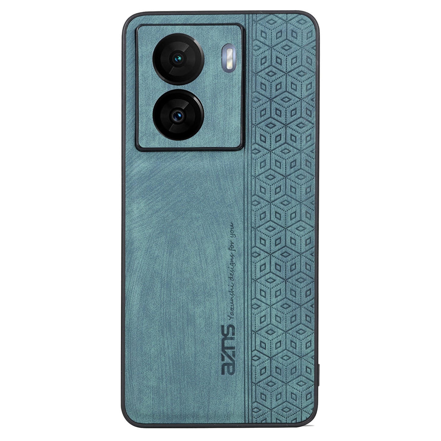 AZNS For vivo iQOO Z7 5G / Z7x 5G PU Leather+TPU Phone Case Imprinted Pattern Non-Slip Grip Cover