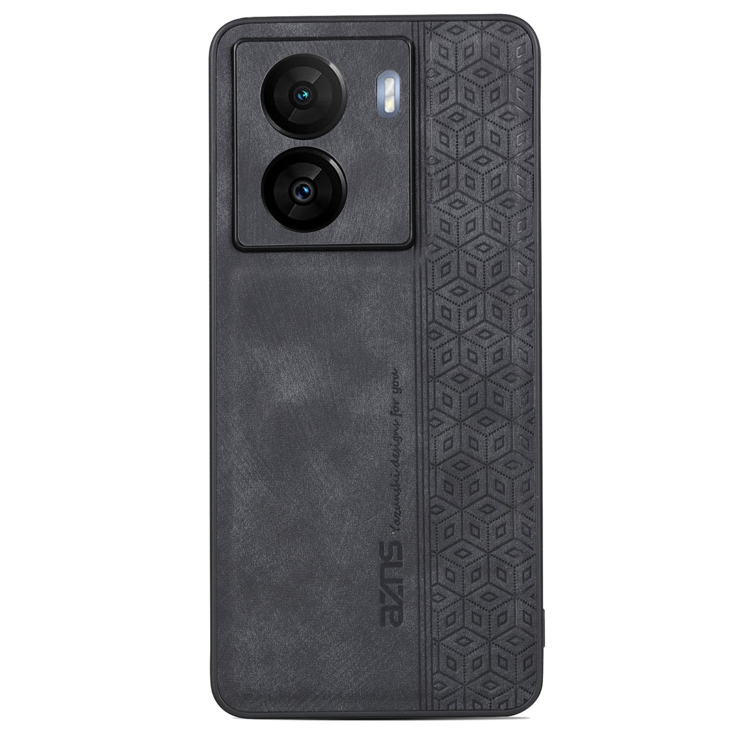 AZNS For vivo iQOO Z7 5G / Z7x 5G PU Leather+TPU Phone Case Imprinted Pattern Non-Slip Grip Cover