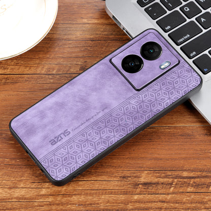 AZNS For vivo iQOO Z7 5G / Z7x 5G PU Leather+TPU Phone Case Imprinted Pattern Non-Slip Grip Cover