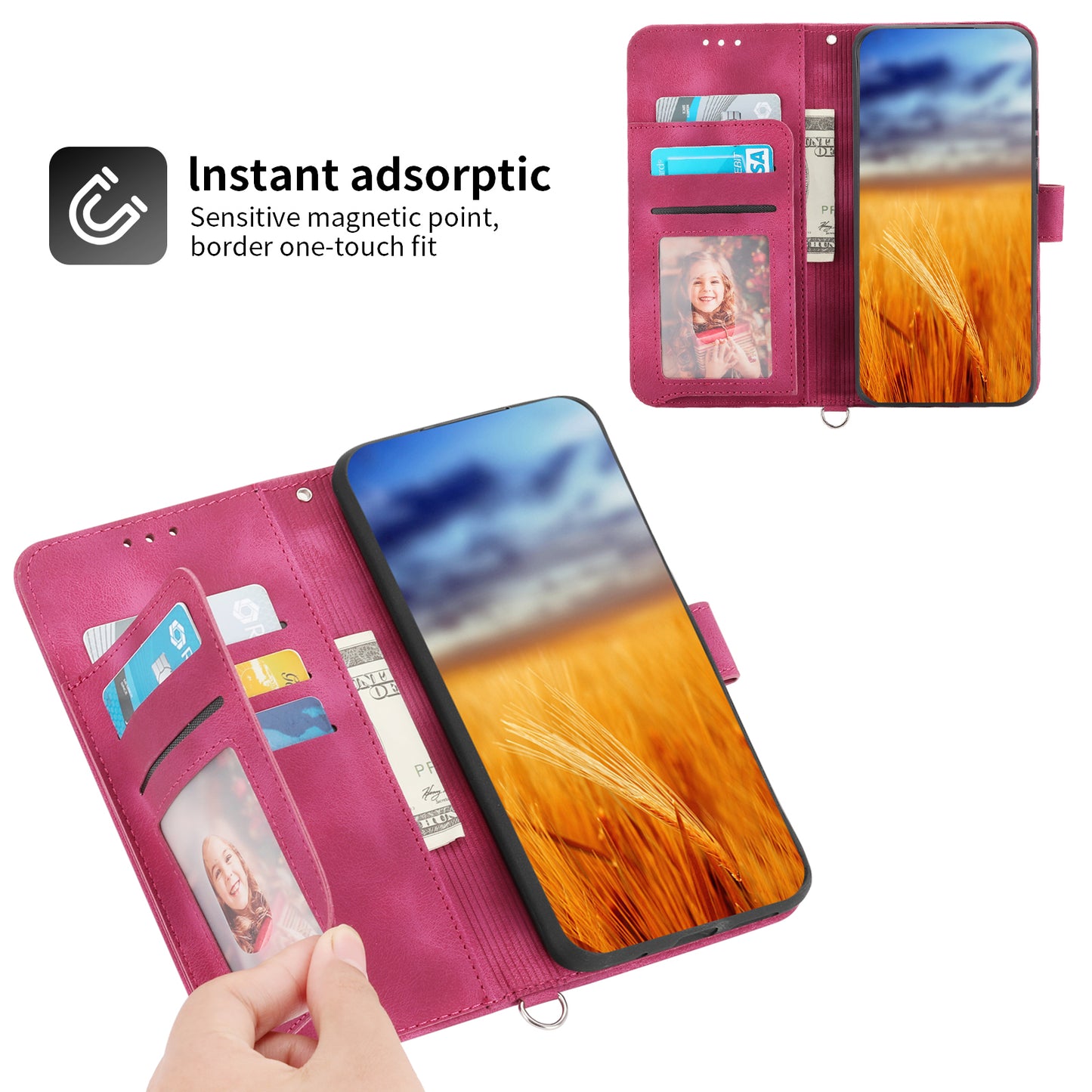 For Xiaomi Redmi Note 12 Turbo / Poco F5 5G Skin-Touch Phone Case Flower Imprinted Leather Flip Cover with Wallet, Strap