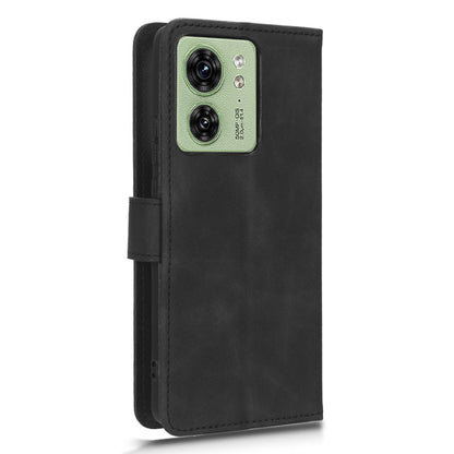 For Motorola Edge 40 5G PU Leather Skin-touch Wallet Case Stand Magnetic Closure Flip Phone Cover