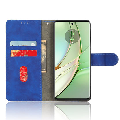 For Motorola Edge 40 5G PU Leather Skin-touch Wallet Case Stand Magnetic Closure Flip Phone Cover