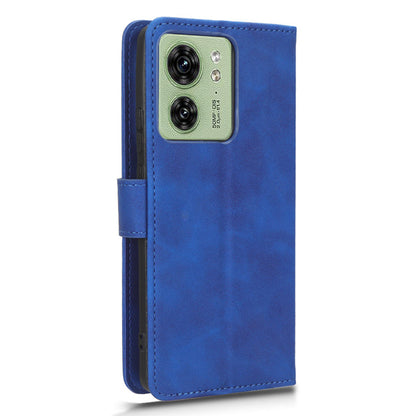 For Motorola Edge 40 5G PU Leather Skin-touch Wallet Case Stand Magnetic Closure Flip Phone Cover
