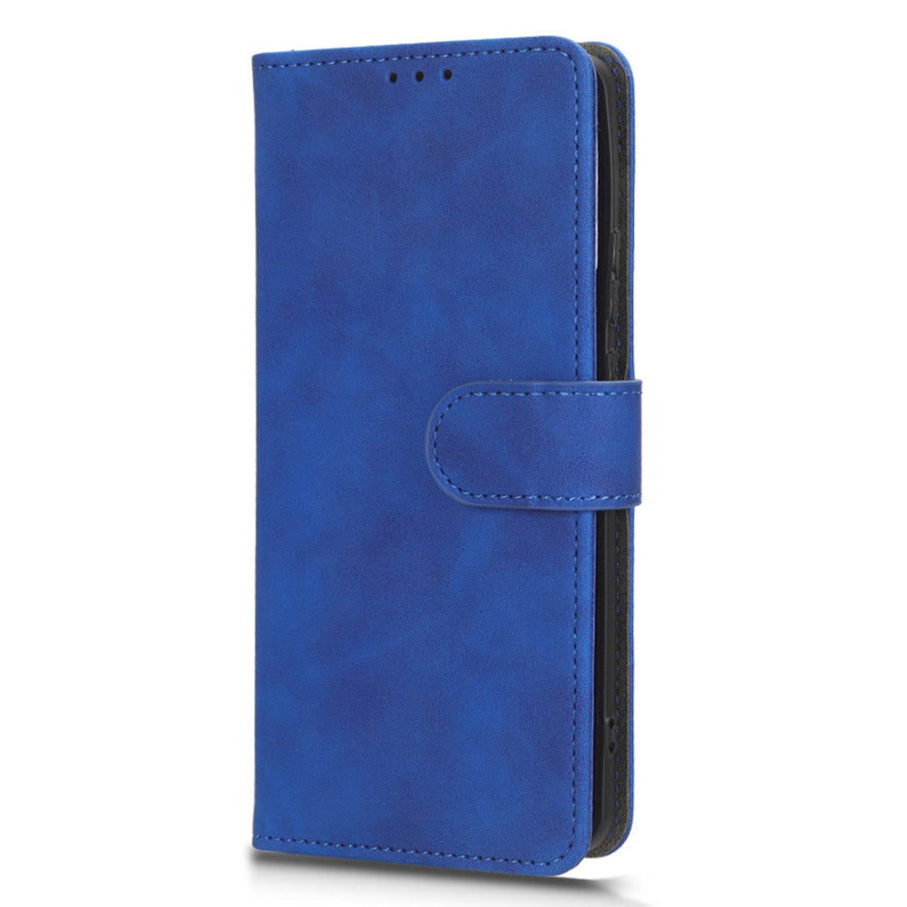 For Motorola Edge 40 5G PU Leather Skin-touch Wallet Case Stand Magnetic Closure Flip Phone Cover