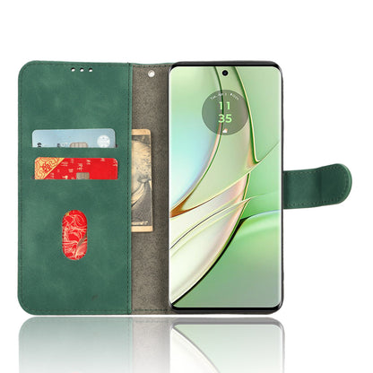 For Motorola Edge 40 5G PU Leather Skin-touch Wallet Case Stand Magnetic Closure Flip Phone Cover