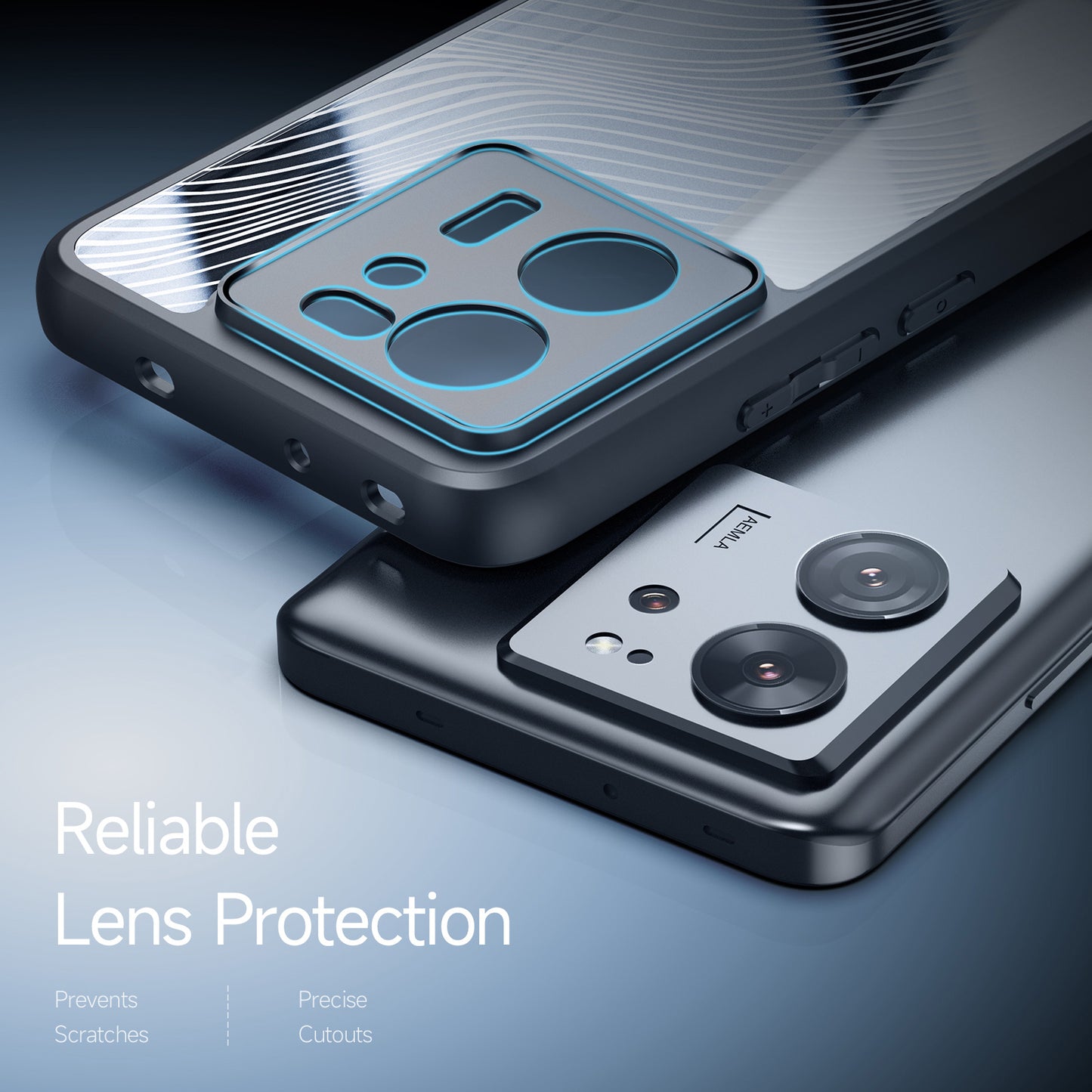 DUX DUCIS Aimo Series for Xiaomi Redmi K60 Ultra / 13T / 13T Pro Matte Phone Case TPU+PC Back Cover (REACH Certification)