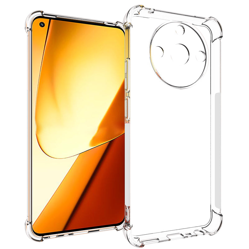 For Realme 11 5G (China) Cell Phone Cover Anti-Slip Transparent Shockproof TPU Phone Case