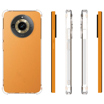 For Realme 11 5G (China) Cell Phone Cover Anti-Slip Transparent Shockproof TPU Phone Case
