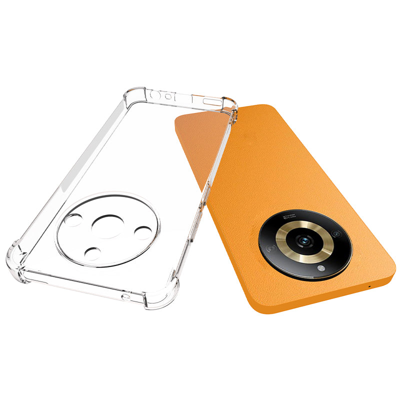 For Realme 11 5G (China) Cell Phone Cover Anti-Slip Transparent Shockproof TPU Phone Case