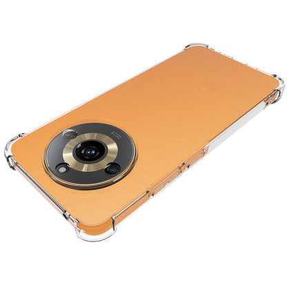 For Realme 11 5G (China) Cell Phone Cover Anti-Slip Transparent Shockproof TPU Phone Case