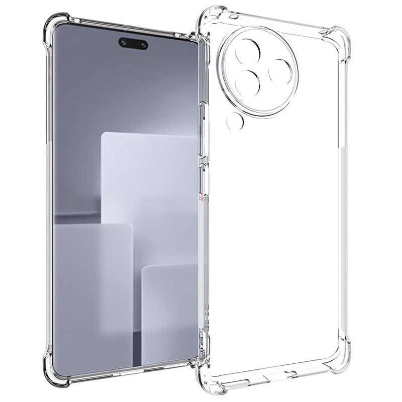 For Xiaomi Civi 3 5G Transparent Drop Resistant Phone Cover Anti-Slip TPU Back Case