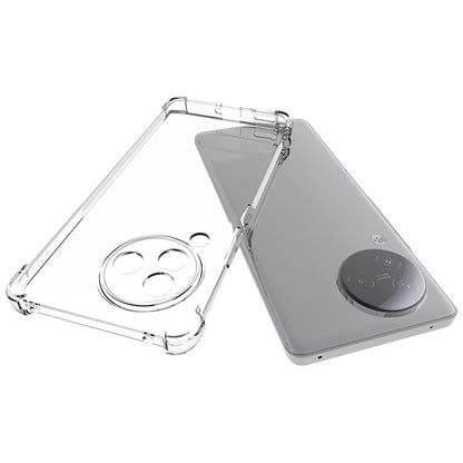 For Xiaomi Civi 3 5G Transparent Drop Resistant Phone Cover Anti-Slip TPU Back Case